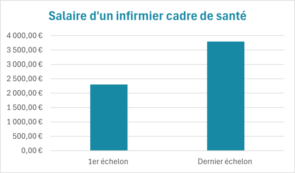 infirmire cadre de sant salaire